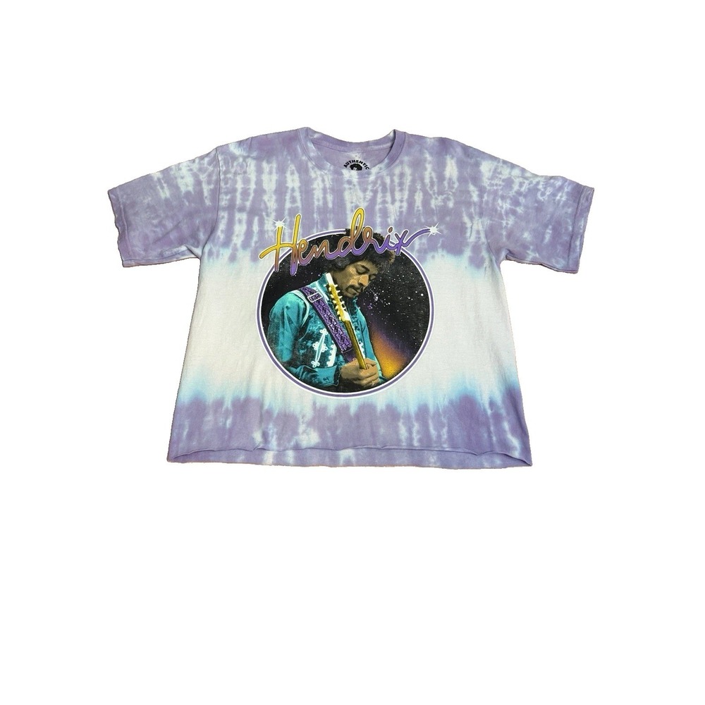 Jimi Hendrix Experience Tour T-Shirt Size L Psychedelic 60s Band Groovy Hippie